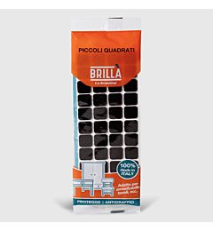 FELTRINI QUADRI - MARRONE 20x20MM - 44PZBriantina