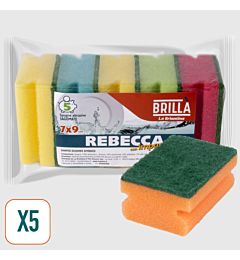 SPUGNE ABRASIVE SALVADITA - 5PZ