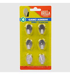MINI GANCI OVALI - 6PZBriantina