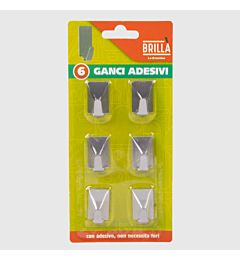 MINI GANCI RETTANGOLARI - 6PZBriantina