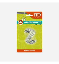 GANCI S - MULTIUSO 5x7CM - 4PZBriantina