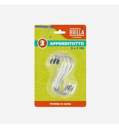 GANCI S - MULTIUSO 9x7CM - 3PZBriantina