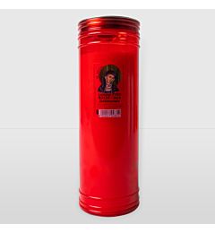 LUMINO CERA SETTIMANALE - ROSSO - T100La Briantina