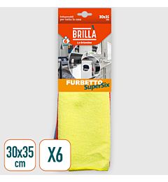 PANNI MULTIUSO SUPERSIX 30x35CM - 6PZBriantina
