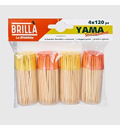 STUZZICADENTI BRIAN RISPARMIO 4 BARATTOLI 120 PBriantina