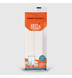 FELTRINI QUADRI - BIANCO 40x40MM - 12PZBriantina