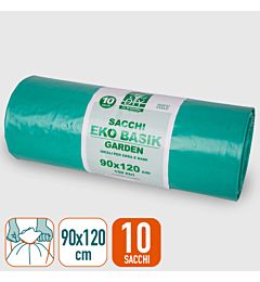 SACCHI VERDI GARDEN 150L - 10PZ