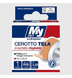 CEROTTO TELATO IN ROCCHETTO - 1,25CM x 5MBriantina