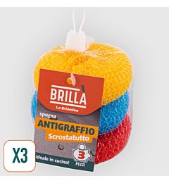 SPUGNE ANTIGRAFFIO SCROSTATUTTO - 3PZBriantina