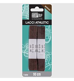 LACCI SCARPE PIATTI - MARRONE - 90CMBriantina