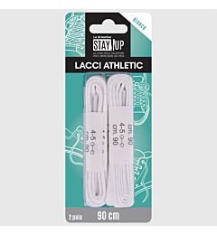 LACCI SCARPE PIATTI - BIANCO - 90CMBriantina