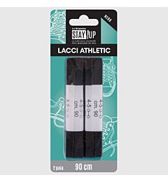 LACCI SCARPE PIATTI - NERO - 90CMBriantina