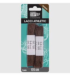 LACCI SCARPE PIATTI - MARRONE - 120CMBriantina