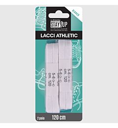 LACCI SCARPE PIATTI - BIANCO - 120CMBriantina