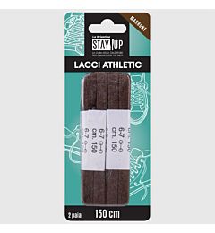 LACCI SCARPE PIATTI - MARRONE - 150CMBriantina