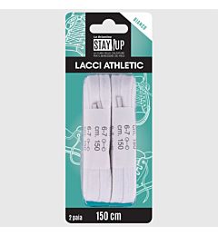 LACCI SCARPE PIATTI - BIANCO - 150CMBriantina