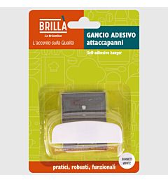GANCIO ADESIVO METAL - BIANCOBriantina