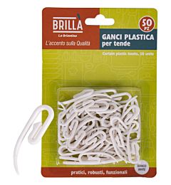 GANCI HOOKS PER TENDE - 50PZBriantina