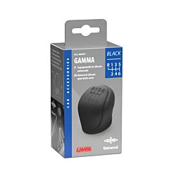 GAMMA - COPRIPOMELLO IN SILICONE - BLACKLampa