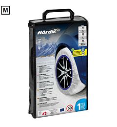 Nordik - 2 Calze da Neve per Auto - Taglia GP-M