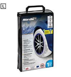 Nordik - 2 Calze da Neve per Auto - Taglia GP-L