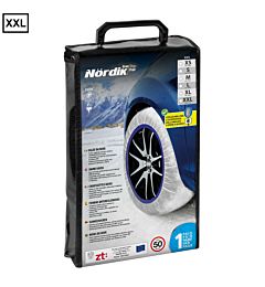 Nordik - 2 Calze da Neve per Auto - Taglia GP-XXL