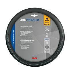 CLUB - COPRIVOLANTE SKEENTEX NERO -  Ø37/39CMLampa