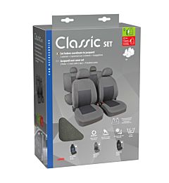 SET FODERE AUTO COORDINATE CLASSIC GRIGIO