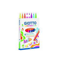 PENNARELLO TURBO MAXI FLUO AST. 8 COLORI   4538