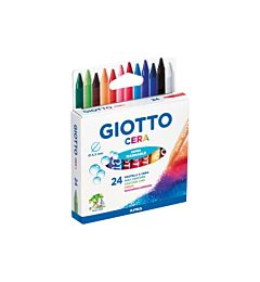 PASTELLO CERA GIOTTO SCATOLA 24 COLORI    2822