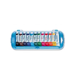 TEMPERA GIOTTO TUBO 3 ML 7,5 CF. 12 COLORI  3025
