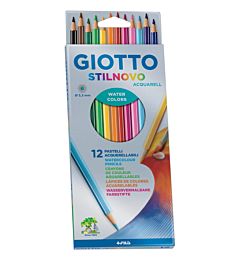 GIOTTO PASTELLI ACQUERELLABILI STILNOVO 12PZ