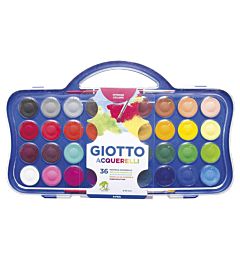 ACQUARELLO GIOTTO SCATOLA 36 COLORI      3536