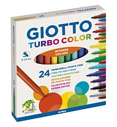 GIOTTO PENNARELLI TURBO COLOR - 24PZ