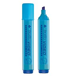 EVIDENZIATORE TRATTO VIDEO - AZZURRO