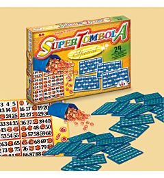 Super Tombola Special 24 Cartelle in Plastica - Art.92Stella