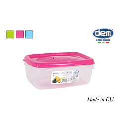 CESTINO DA PRAZO 1L ERMETICO MICROONDE RETTANG.