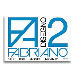 BLOCCO FABRIANO 534 - F2 33X48 FG.12 LISCIOFabriano