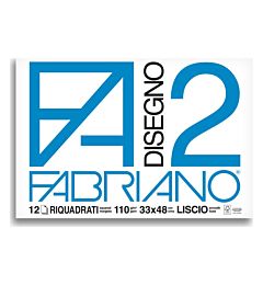 BLOCCO FABRIANO 1534 - F2 33X48 FG.12 SQUADRATO