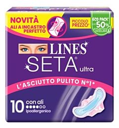 Lines Seta Ultra con Ali - 10pz