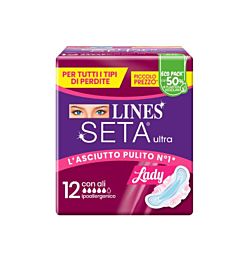 LINES SETA ULTRA LADY CON ALI - 12PZ