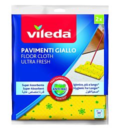 VILEDA PANNO PAVIMENTI GIALLO - 2PZ