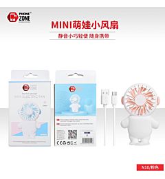 MINI VENTILATORE ELETTRICO - OMINO ROSAMy Phone Zone