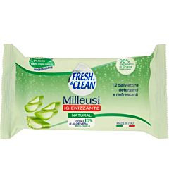 Fresh & Clean - Salviettine Milleusi Igienizzante - 12pz