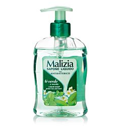Malizia Sapone Liquido Antibatterico 300ml - Tè Verde & MentaMalizia