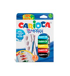 CARIOCA TEMPERA IN TUBI 7,5ML 7PZ