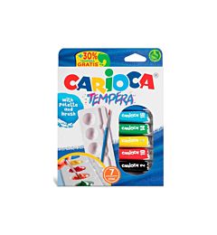 TEMPERA CARIOCA LAVABILE CF. 7 TUBI 7,5ML  40011Carioca