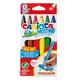 CARIOCA PENNARELLI JUMBO PUNTA MAXI 6PZ