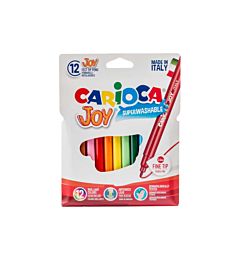 CARIOCA JOY BOX 12PCS FELT TIP PENSCarioca