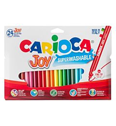 PENNARELLO CARIOCA JOY  SCATOLA 24 COLORI  40615Carioca